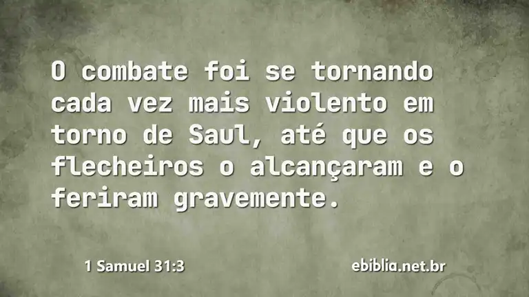 1 Samuel 31:3