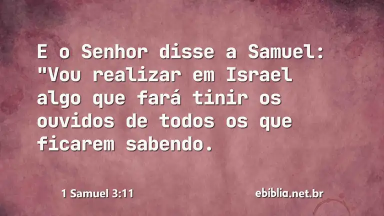 1 Samuel 3:11