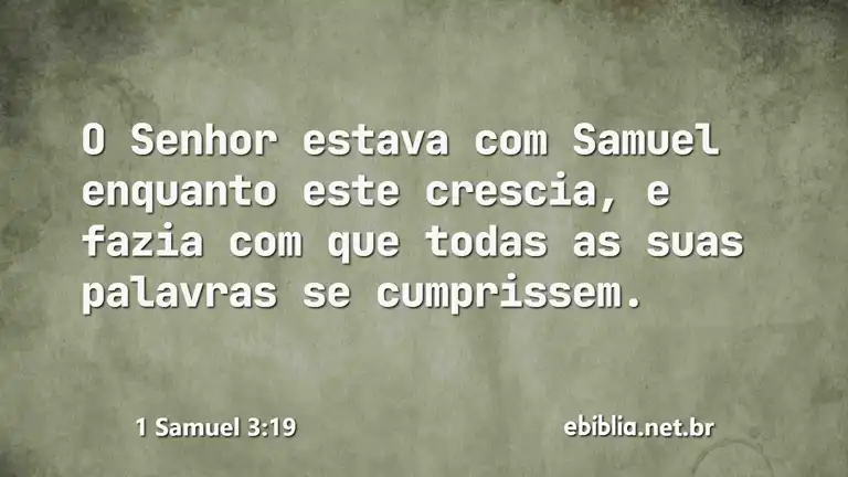 1 Samuel 3:19