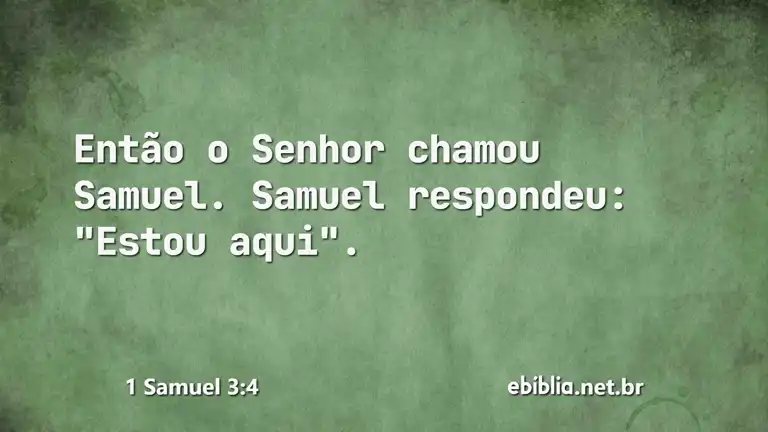 1 Samuel 3:4
