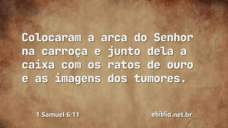 1 Samuel 6:11