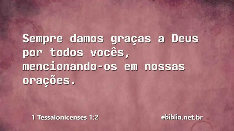 1 Tessalonicenses 1:2