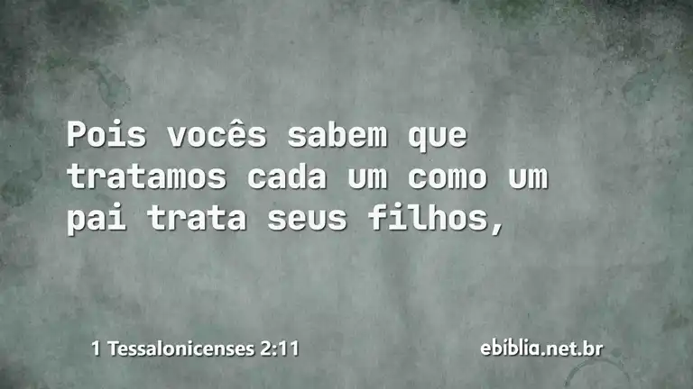 1 Tessalonicenses 2:11