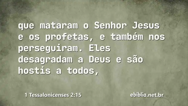 1 Tessalonicenses 2:15