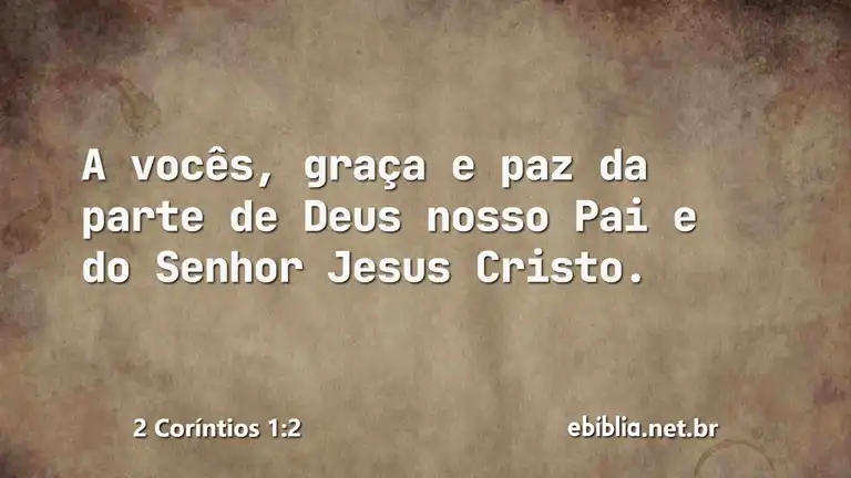 2 Coríntios 1:2