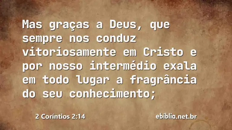 2 Coríntios 2:14