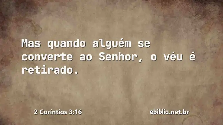 2 Coríntios 3:16