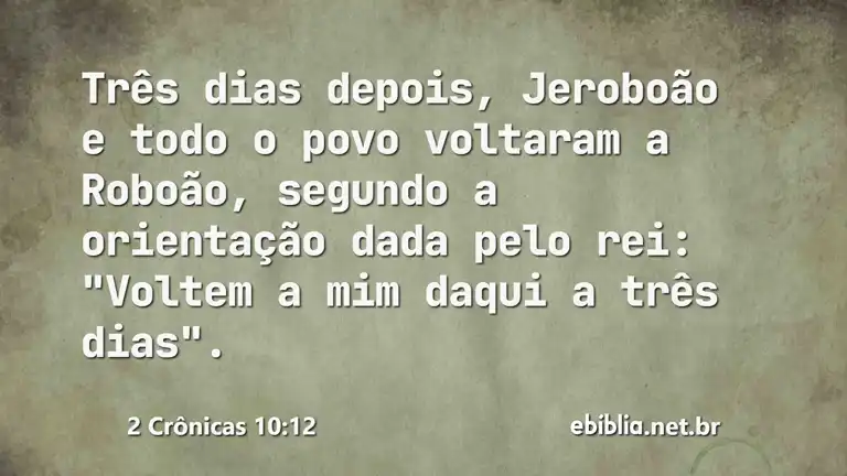 2 Crônicas 10:12