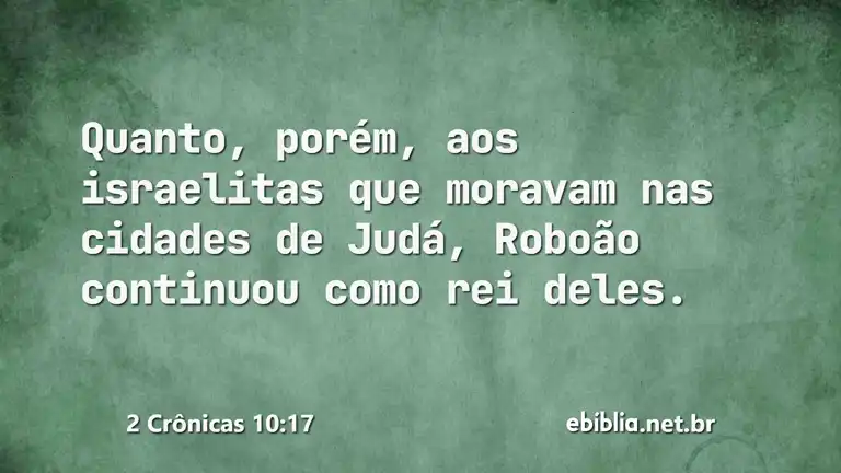 2 Crônicas 10:17