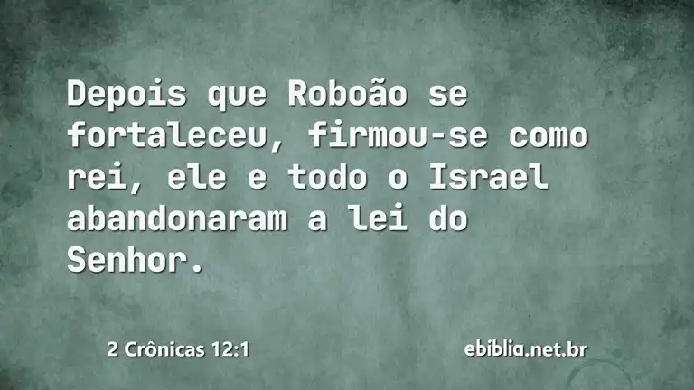 2 Crônicas 12:1