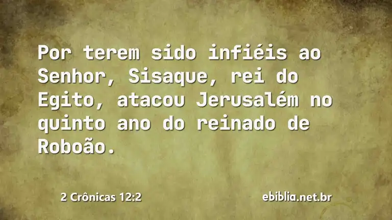 2 Crônicas 12:2