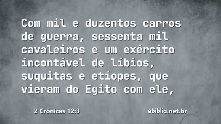 2 Crônicas 12:3