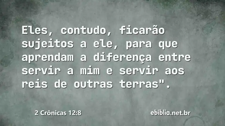 2 Crônicas 12:8