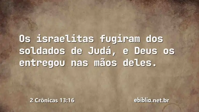 2 Crônicas 13:16