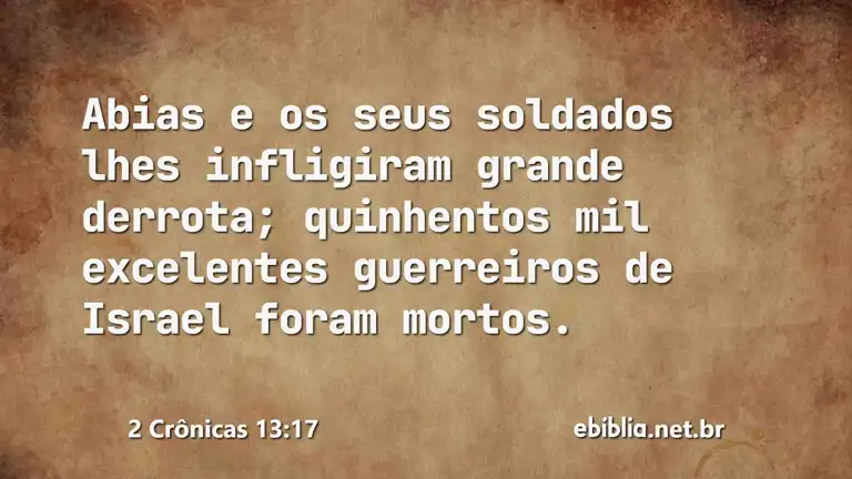 2 Crônicas 13:17