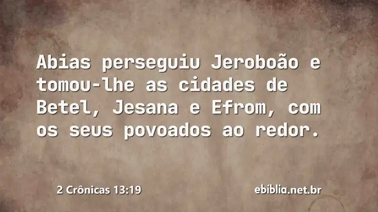 2 Crônicas 13:19