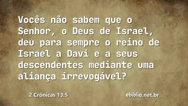 2 Crônicas 13:5