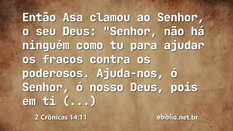 2 Crônicas 14:11