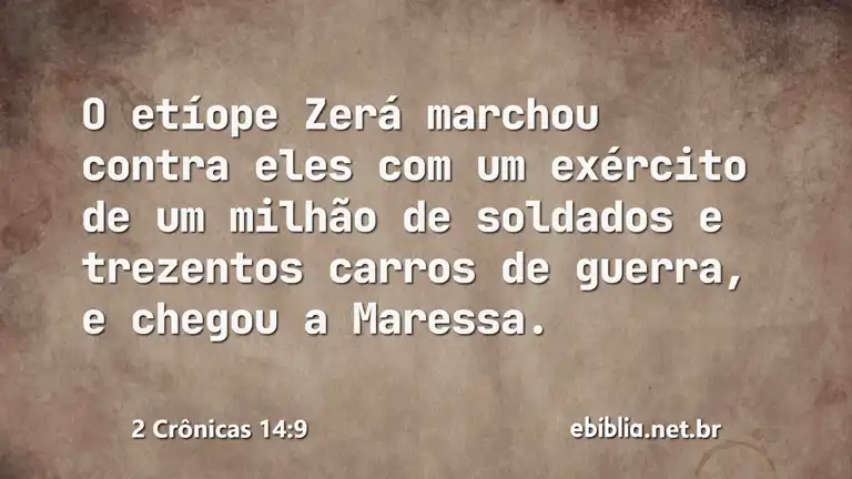 2 Crônicas 14:9