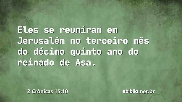 2 Crônicas 15:10