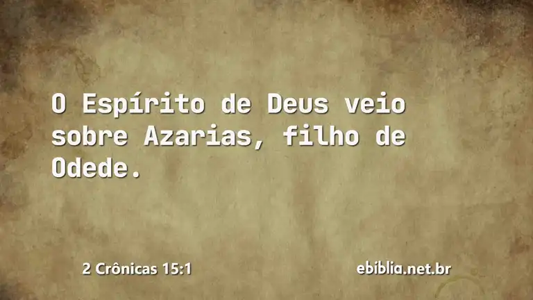 2 Crônicas 15:1