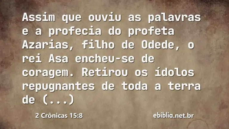 2 Crônicas 15:8