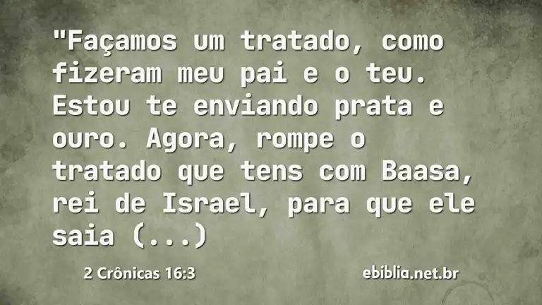 2 Crônicas 16:3