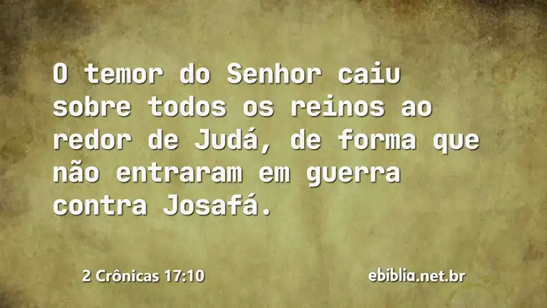 2 Crônicas 17:10