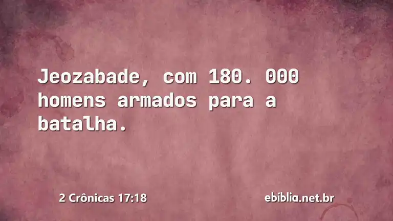 2 Crônicas 17:18