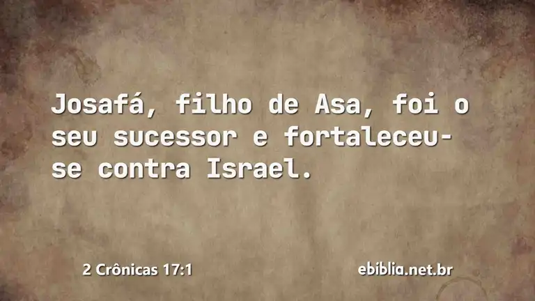 2 Crônicas 17:1