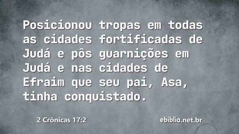 2 Crônicas 17:2