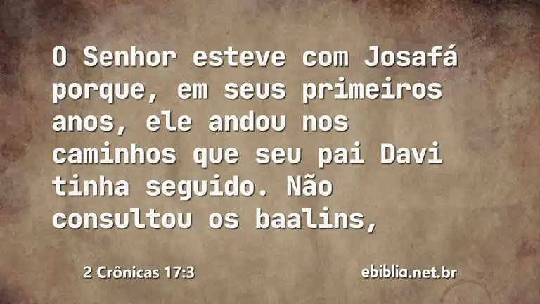 2 Crônicas 17:3