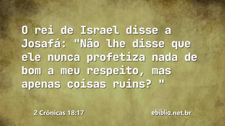 2 Crônicas 18:17