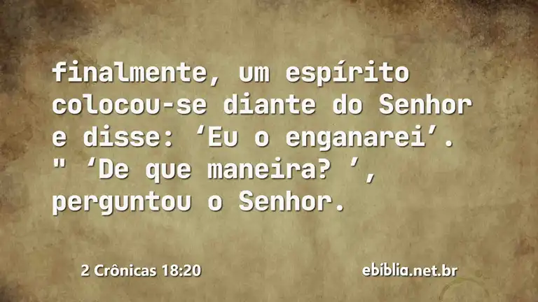 2 Crônicas 18:20