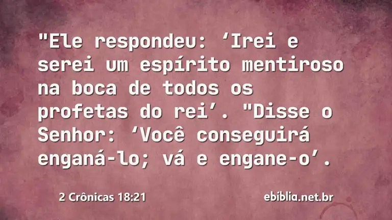 2 Crônicas 18:21