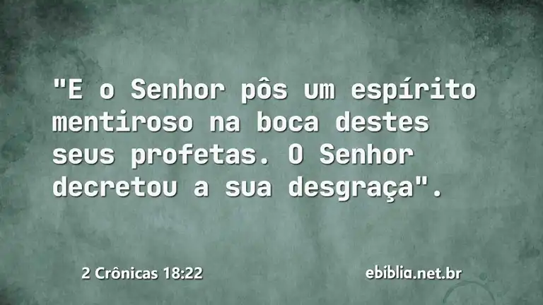 2 Crônicas 18:22