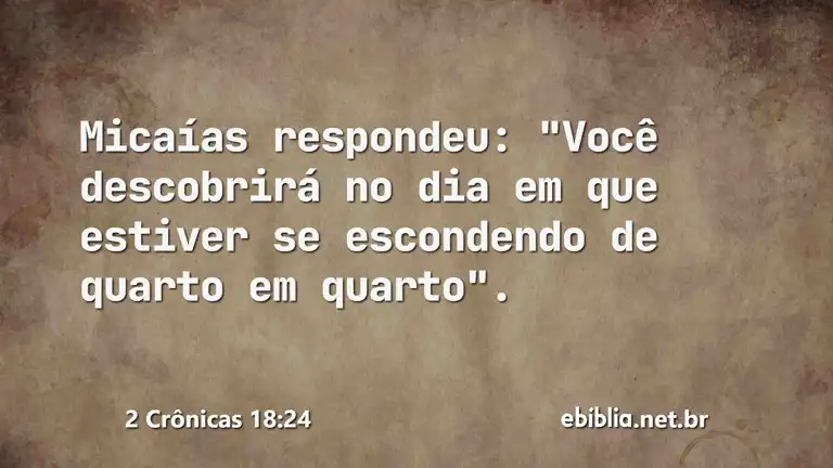 2 Crônicas 18:24