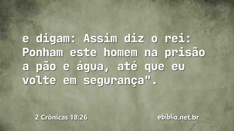 2 Crônicas 18:26