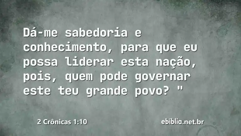 2 Crônicas 1:10