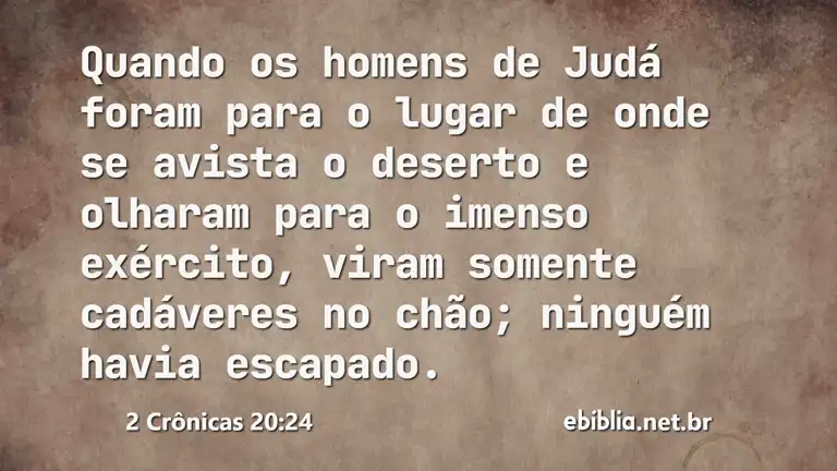 2 Crônicas 20:24