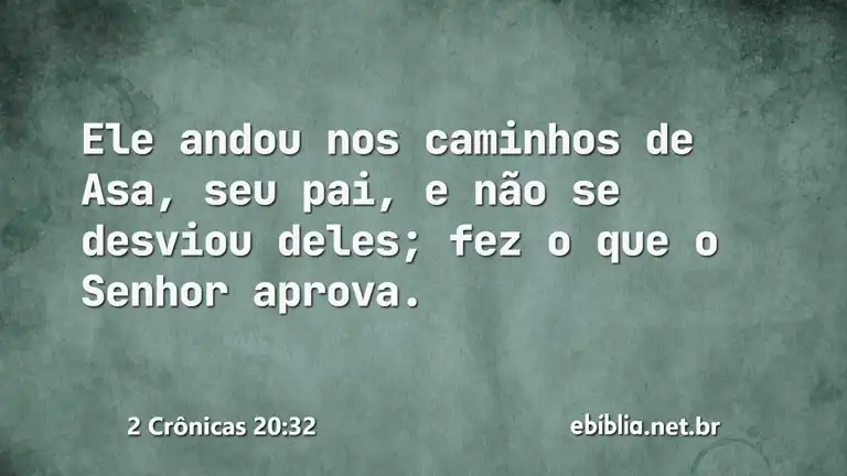 2 Crônicas 20:32