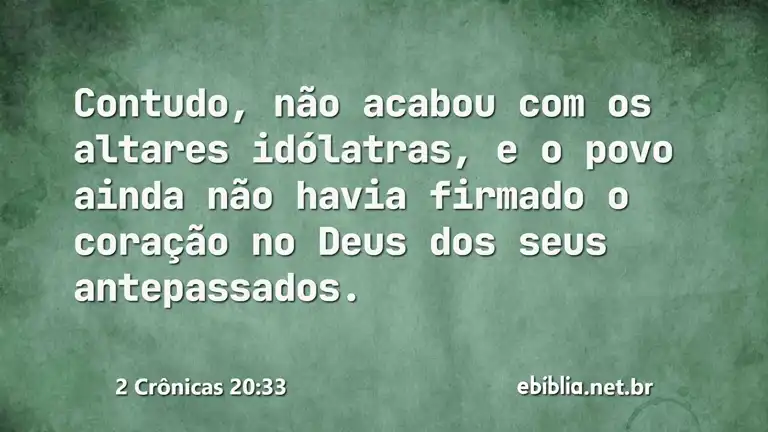 2 Crônicas 20:33