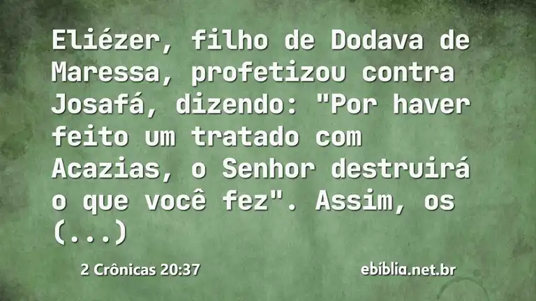 2 Crônicas 20:37