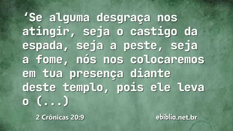 2 Crônicas 20:9