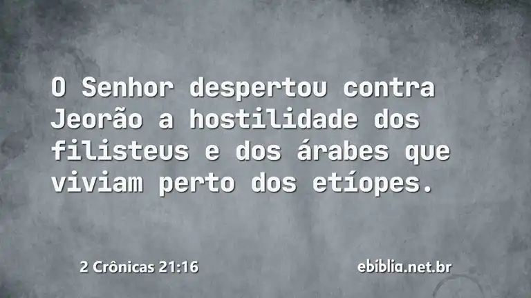 2 Crônicas 21:16