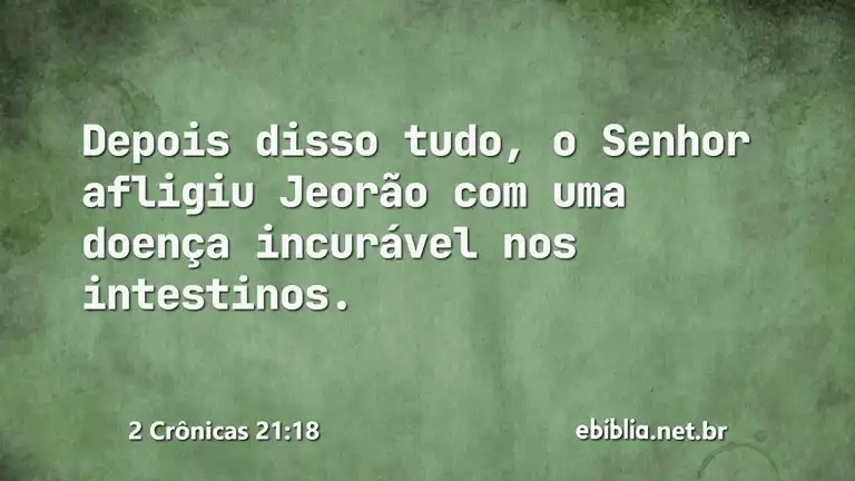 2 Crônicas 21:18