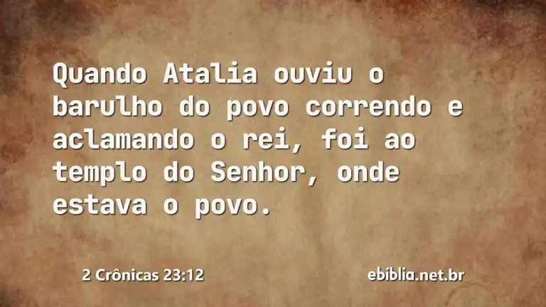 2 Crônicas 23:12