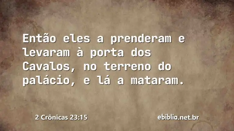 2 Crônicas 23:15