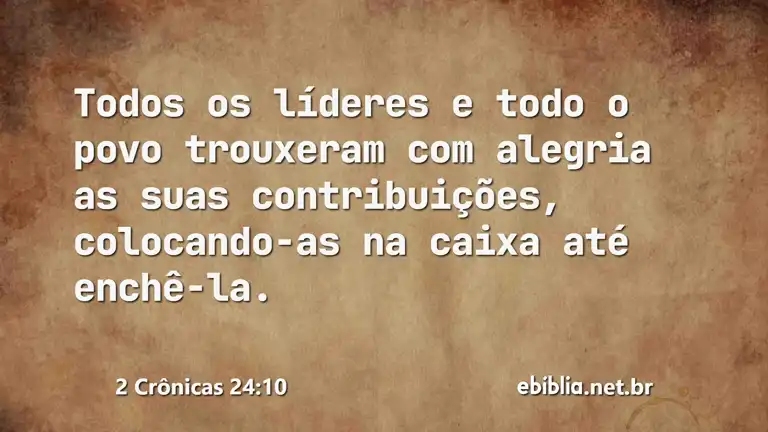 2 Crônicas 24:10