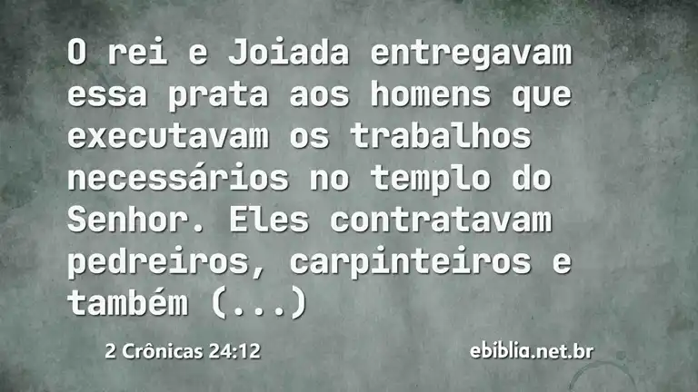 2 Crônicas 24:12